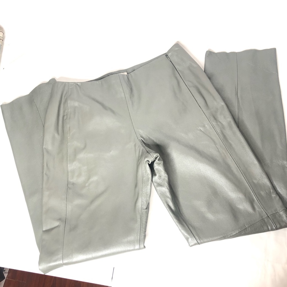 Women’s Suit Bagatelle Grey Leather Sz 10 - Picture 12 of 16